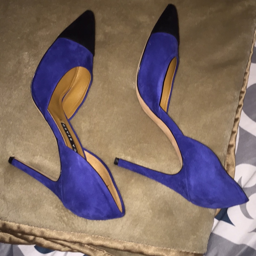 Veronica Beard Suede Heels - Picture 5 of 10
